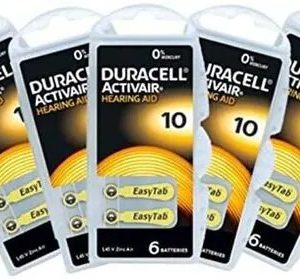 Duracell Hearing Aid Batteries 10